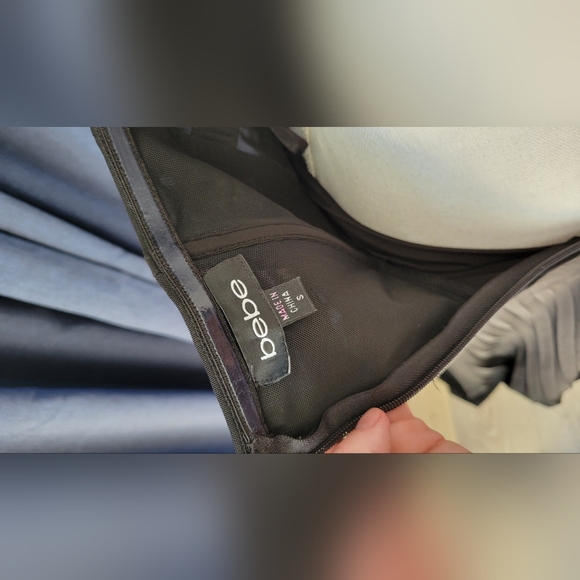 BEBE | Bustier Sequin Hi-Lo Dress - Picture 16 of 16